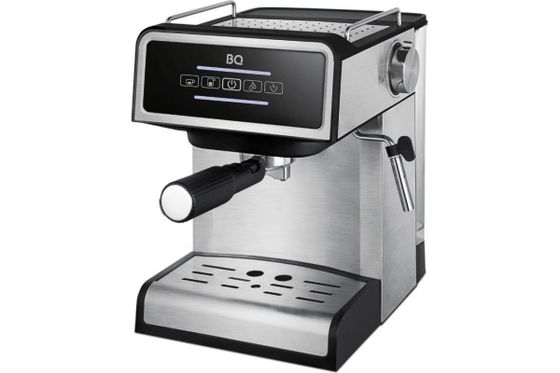 Кофеварка рожковая BQ CM2000 850Вт стальной/черный
