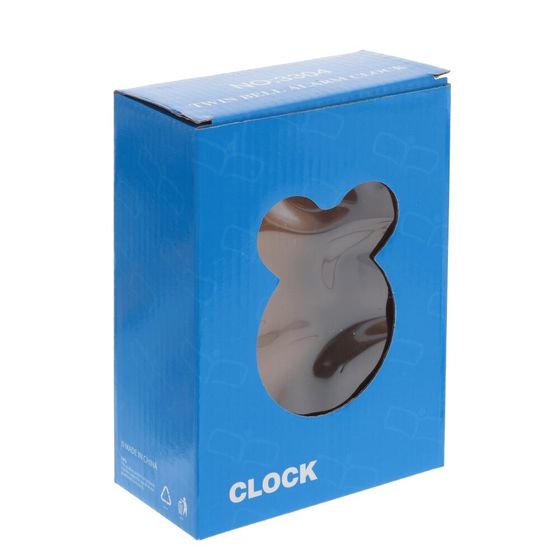 Будильник, L9 W5 H13 см, (подсветка, 1хАА не прилаг)