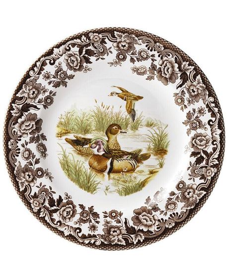 Woodland Duck Salad Plate