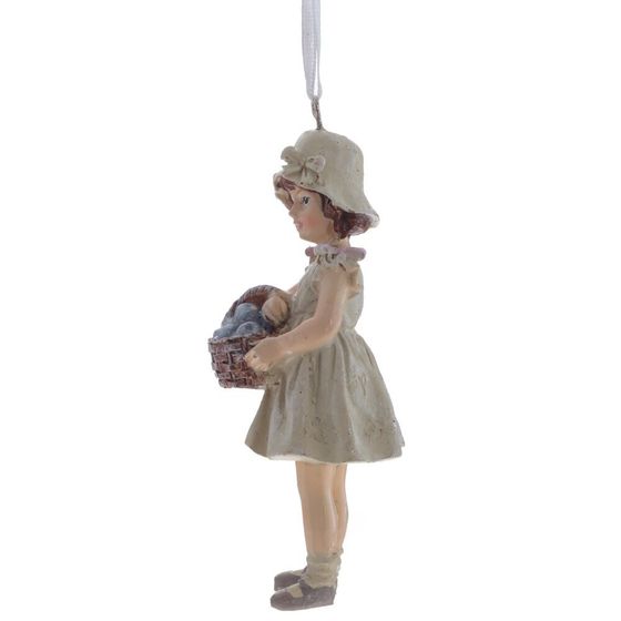 Изделие декоративное подвесное "Девочка/Мальчик", L5 W4 H11 см, 4в.