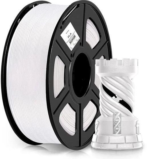 Пластик для принтера 3D Cactus CS-3D-PLA-1KG-WHITE PLA d1.75мм 1кг L326м 1цв.