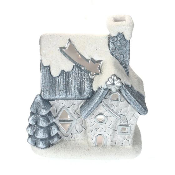 Подсвечник &quot;Домик&quot;, L13 W8,5 H15,5 см, 2в.