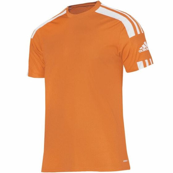 Мужская спортивная футболка оранжевая T-shirt adidas Squadra 21 Jr GN8089