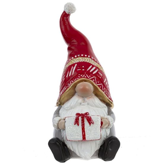 Фигурка декоративная &quot;Гном&quot;, L7 W7,5 H14,5 см, 2в.