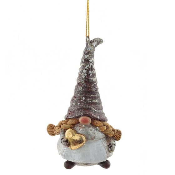 Изделие декоративное подвесное &quot;Гном&quot;, L5 W4 H9,5 см, 4в.
