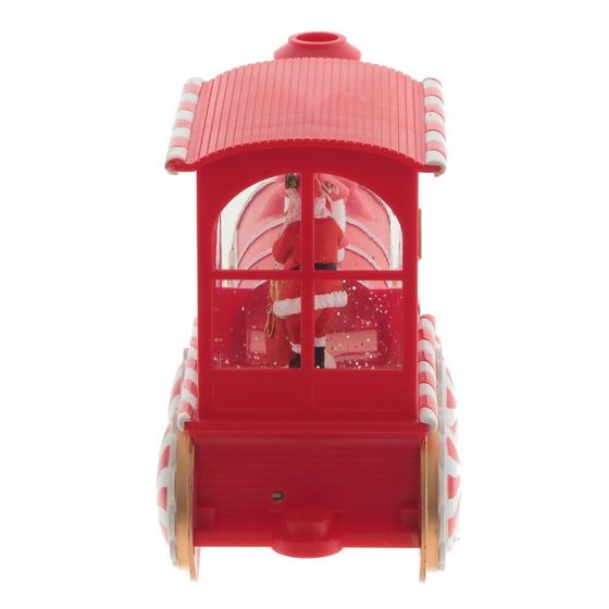 Изделие декоративное &quot;Паровоз&quot; (подсветка, вьюга, AAх3 н/п) L32 W11 H16 см