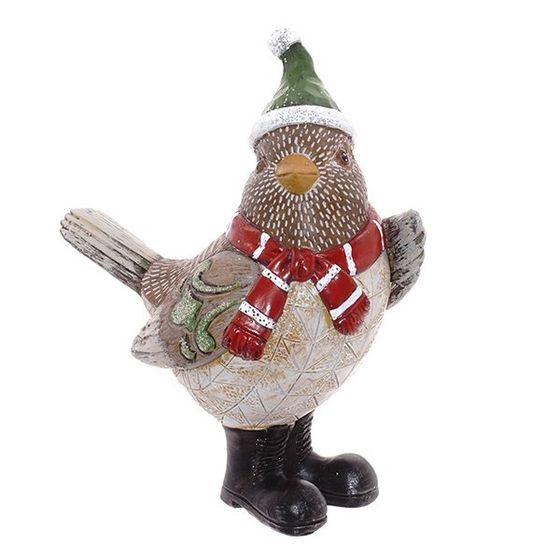 Фигурка декоративная &quot;Птичка&quot;, L16 W9 H19 см, 2в.