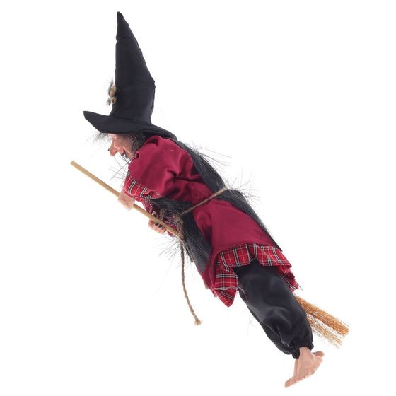 Игрушка набивная &quot;Баба-яга&quot;, Д14 Ш11 В45 см, 3в.