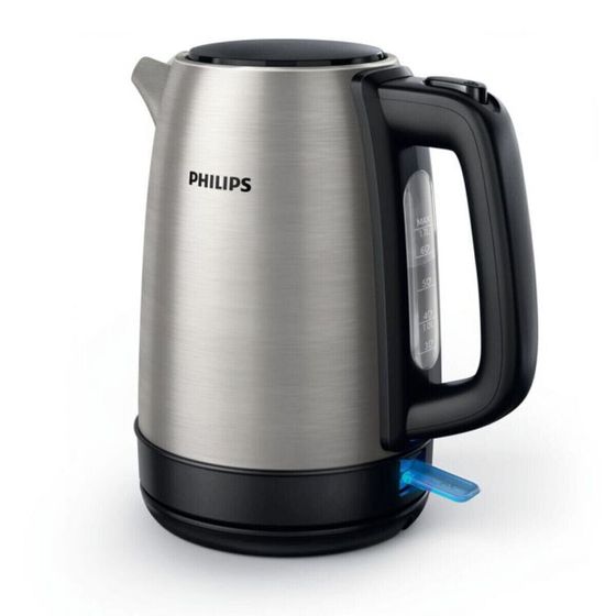 Чайник Philips HD9350/90 1,7L 2200W Inox Чёрный Сталь Нержавеющая сталь полипропилен 2200 W 1,7 L