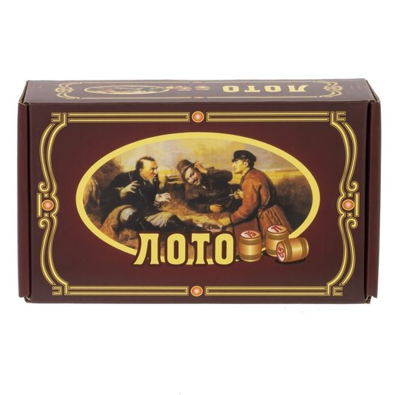 Игра настольная &quot;Лото&quot;, L19 W11 H6 см
