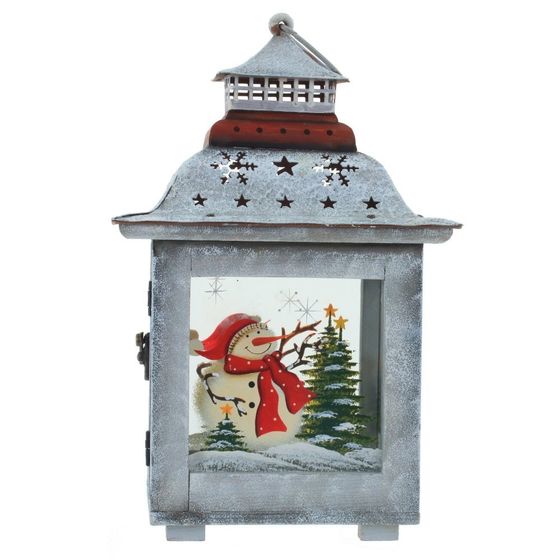 Подсвечник &quot;Фонарик&quot;, L18 W18 H31 см