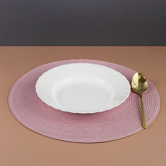 Набор столовый ТРИАНОН черно-белый 19пр