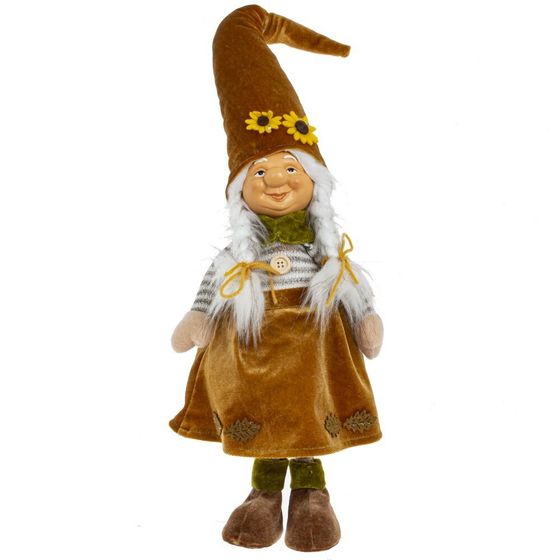 Игрушка набивная "Гном", L15 W15 H60 см, 1 штука, дизайн микс