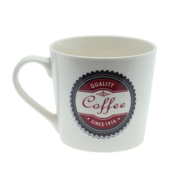 Кружка, 370 мл, L12,5 W8,5 H9 см, дизайн микс