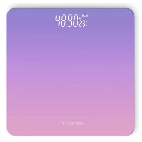Весы напольные Tendenza TZ-BS-103 180кг розовый/фиолетовый