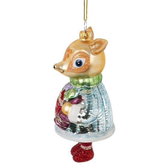 Украшение новогоднее &quot;Оленёнок&quot;, L7 W6,5 H13 см