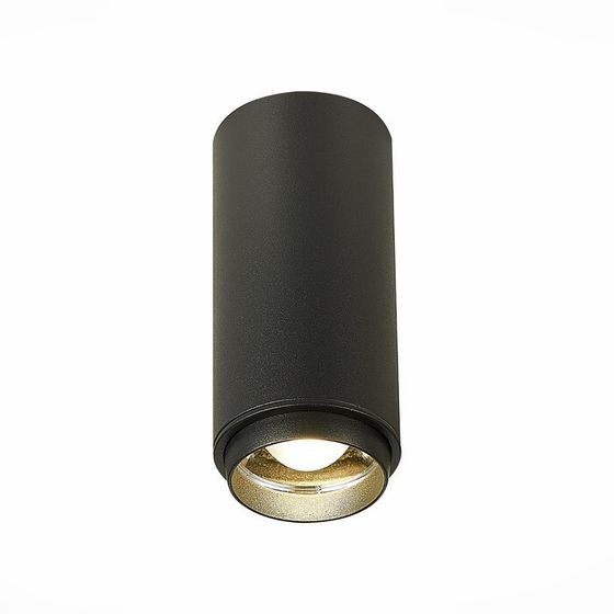 Светильник потолочный Zoom St Luce. ST600.442.10. 1х10 Вт, LED, 4000K, 1000 Lm, 5,9х5,9х13 см, цвет чёрный