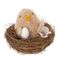 Изделие декоративное "Гнездо пасхальное", L8 W8 H6,5 см, 2в.