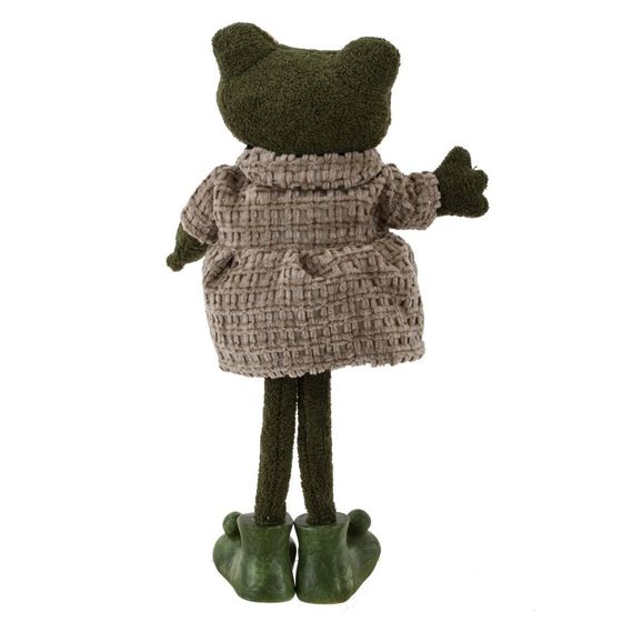 Игрушка набивная &quot;Лягушка&quot;, L10 W7,5 H27 см, 2в.