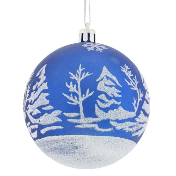 Набор из 12шт Украшение новогоднее &quot;Шар&quot;, D 8 см, L35 W27 H8 см