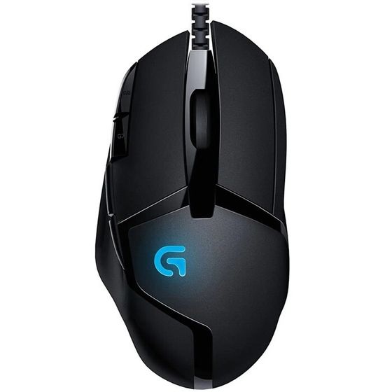 Мышь Logitech G402 Hyperion Fury, игровая,проводная, 8 кн, подсветка, 4000 dpi, USB, черная