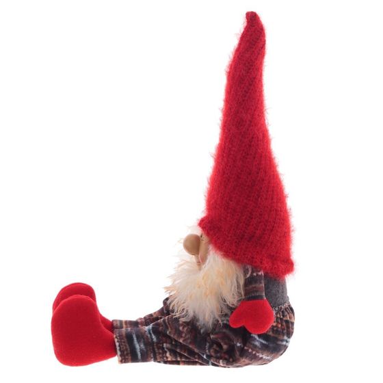 Игрушка набивная &quot;Гном&quot;, L18 W14 H58/24 см