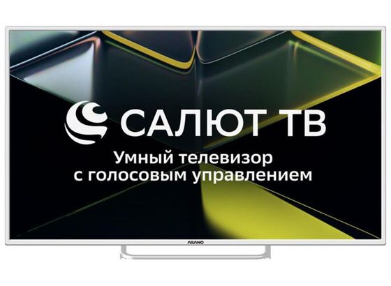 Телевизор LED 55&quot; Asano 55LU5011T белый SmartTV СалютТВ