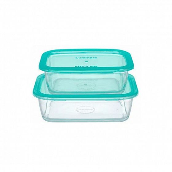 Набор контейнеров KEEP&#39;N&#39;BOX 3 предмета (380мл, 820мл, 1220мл)  термосумка (тюркуаз)