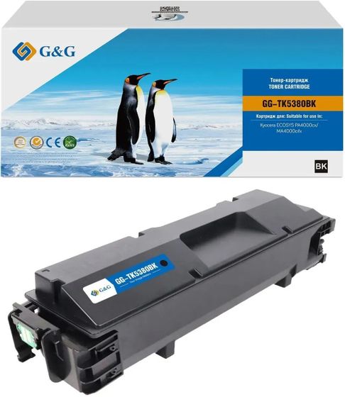 Картридж лазерный G&amp;G GG-TK5380BK TK-5380K черный (13000стр.) для Kyocera ECOSYS PA4000cx/MA4000cifx