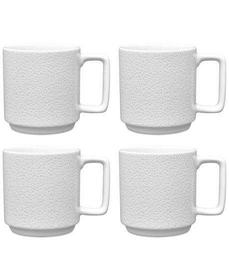 Colortex Stone Stax Mugs, Set of 4