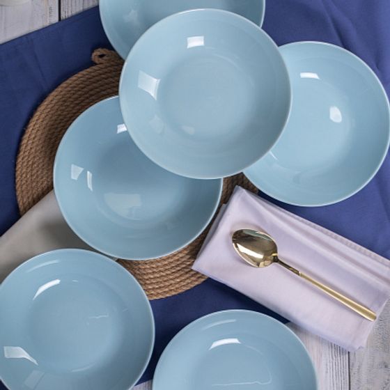 Тарелка суповая ZELIE PARADISE BLUE 20см