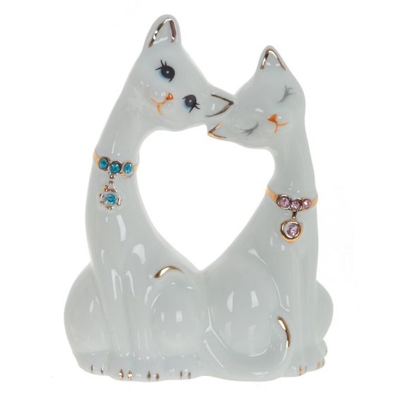 Фигурка декоративная &quot;Коты&quot;, Д9 Ш4,5 В12 см