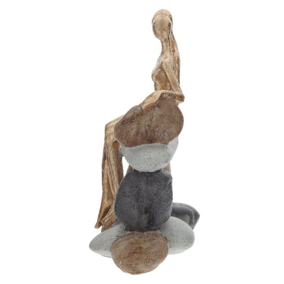 Фигурка декоративная "Влюбленная пара", L17,5 W8 H18 см