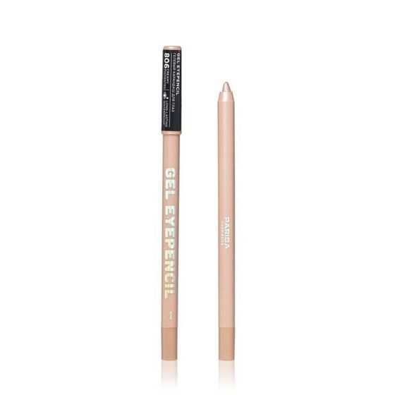 Карандаш для глаз Parisa Gel Eyepencil, GP806 персиковый перламутр