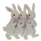 Фигурка декоративная "Зайцы", L13 W5 H12 см