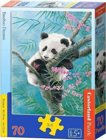 Castorland Puzzle 70 Bamboo Dreams CASTOR