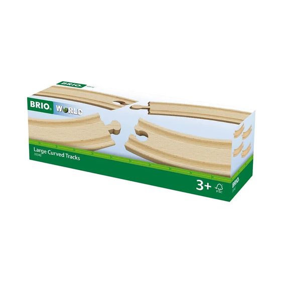 BRIO Large Curved Tracks (33342)