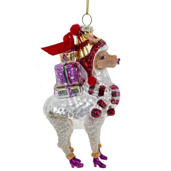 Украшение новогоднее &quot;Лама&quot;, L8 W4,5 H14 см