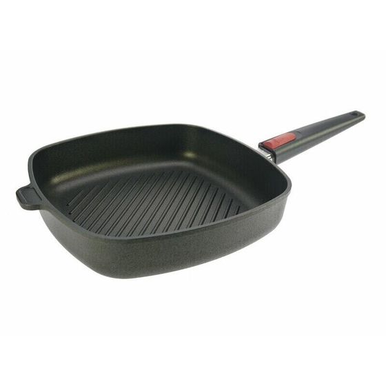 Woll Nowo Titanium Induction Line Guss - Steakpfanne eckig 28 cm 6,5 cm hoch