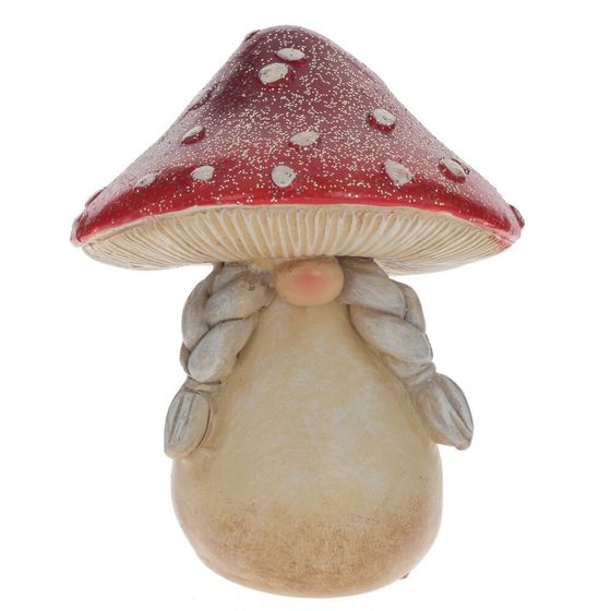 Фигурка декоративная &quot;Гриб&quot;, L7 W7 H8,5 см, 2в.