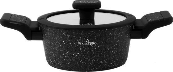 Starke pro Кастрюля с крышкой Starke Pro Ceres Marble 1,2 л индукционная