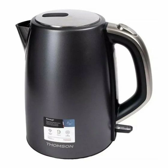 Чайник электрический Thomson K30E-4002 1.7л 2200Вт серый