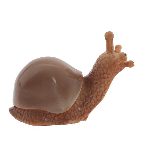 Фигурка декоративная &quot;Улитка&quot; (блок микс 3шт), Д6 Ш3 В4 см, 3в.