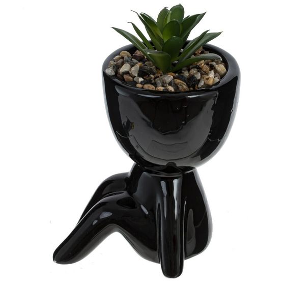 Цветочная композиция &quot;Суккулент&quot;, L8,5 W10 H13,5 см, 4в.