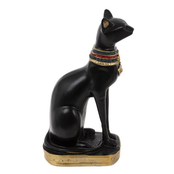 Фигурка декоративная &quot;Кошка&quot;, L6,6 W4,8 H13 см