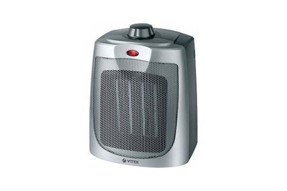 Тепловентилятор Vitek VT-1758 1500Вт серебристый