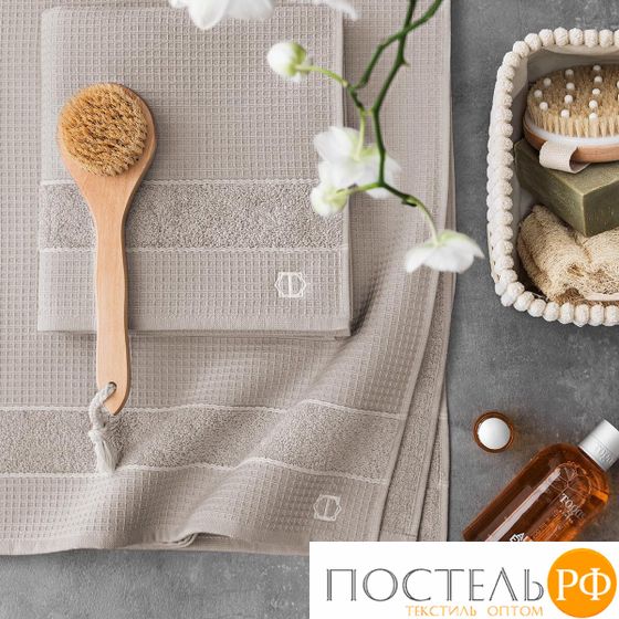 Togas САУНЕРС беж Полотенце 50х100 вафля/махра