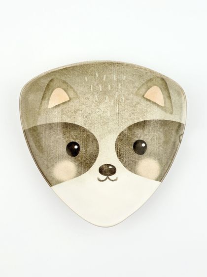 Тарелка керамическая плоская «Енотик», 13.5×13.5 см, Dolce Ceramo