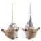 Фигурка декоративная подвесная "Птичка",   L6 W7 H6 см, 2в.