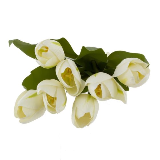 Набор из 7 шт: Цветок искусственный "Тюльпан", L12 W12 H40 см